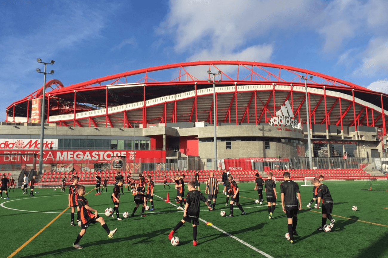 Benfica Tour Group Training Benfica Tour Group Training